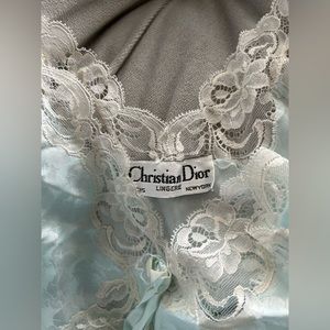 Vintage Dior silk slip dress